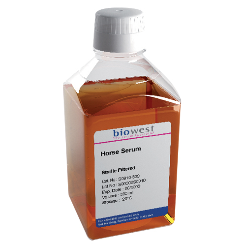 Horse Serum Donor Herd Sterile Filtered